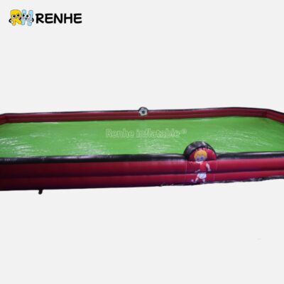 Leak Proof Thickened PVC Inflatable Soccer Field Football Arena