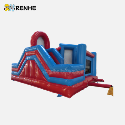 Festival Exclusive Cartoon Themed Inflatable Bounce Castle for Carnival & Fair Attractions