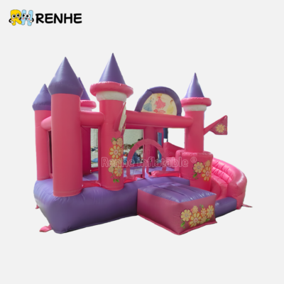 Customizable Commercial Inflatable Castle for Rental and Amusement Park Use