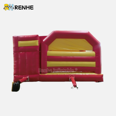 Circus Party Time Inflatable Bounce House for Carnival-Themed Birthday Parties