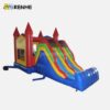 Thrilling Double-Slide Inflatable Castle for Group Entertainment