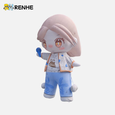 2 Customized Easy Setup Cartoonish Cute Inflatable Holiday Decorations for Brand Activation Inflatable