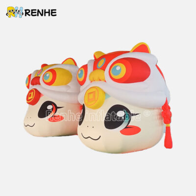 2 New Arrivals Funny Lovely Adorable Inflatable Advertising Model for Street Promotion Inflatable