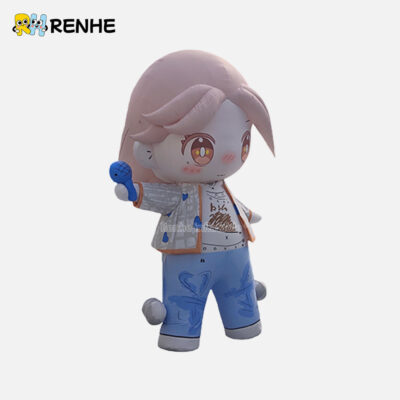 3 Customized Easy Setup Cartoonish Cute Inflatable Holiday Decorations for Brand Activation Inflatable