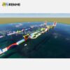 1 Customizable Inflatable Water Obstacle Course for Amusement Park Water Entertainment