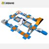 1 Multi Function Integrated Obstacle Slide Climb Platform Inflatable Water Park