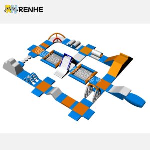 Amusement Park Inflatable Water Park for Summer Water Park Fun