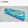 1 Commercial Grade U-Shaped Inflatable Water Park Obstacle Course for Lake & Pool