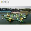 2 Customized Inflatable Water Park for Outdoor Summer Festival Events