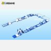 2 Inflatable Water Obstacle Course Modular Design with Engineering Drawings for Amusement Parks