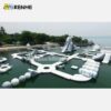 2 Large-Scale Floating Inflatable Water Park Obstacle Attraction for Events