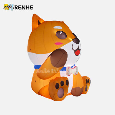 3 New Product Mildew Resistant Tear Resistant Inflatable Cartoon Mascots for Exhibition Cartoon