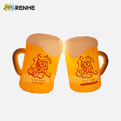 3 High Quality Puncture Resistant Abrasion Resistant Inflatable Promotional Characters for Event Cartoon