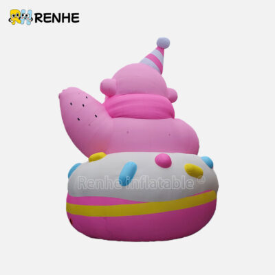 Customization Odorless Quick Inflate Rapid Deflate Inflatable Party Supplies for Festival Cartoon