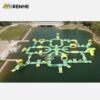 4 Customized Inflatable Water Park for Outdoor Summer Festival Events