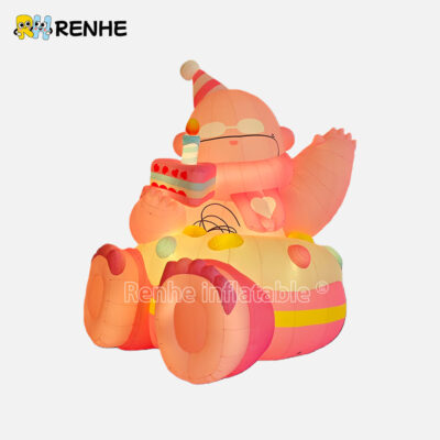 Customization Odorless Quick Inflate Rapid Deflate Inflatable Party Supplies for Festival Cartoon