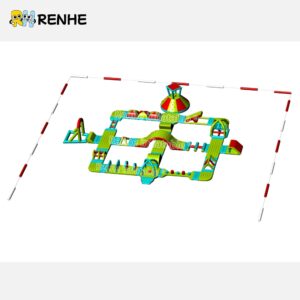 Modular Inflatable Water Park for Summer Water Entertainment