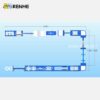 5 Inflatable Water Obstacle Course Modular Design with Engineering Drawings for Amusement Parks