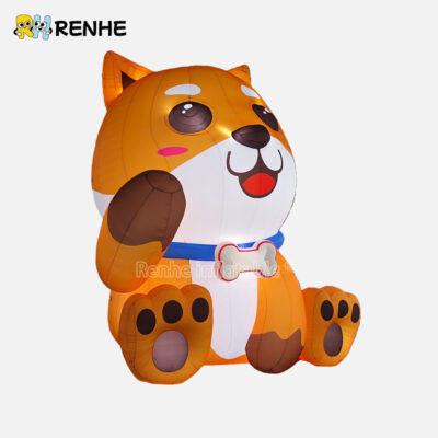 5 New Product Mildew Resistant Tear Resistant Inflatable Cartoon Mascots for Exhibition Cartoon