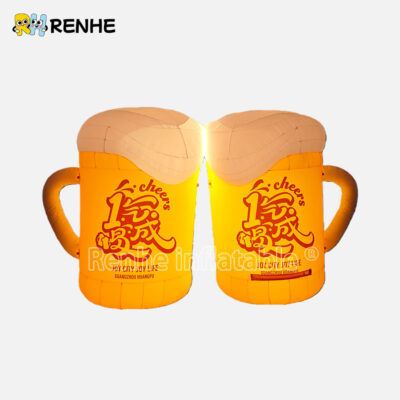 5 High Quality Puncture Resistant Abrasion Resistant Inflatable Promotional Characters for Event Cartoon